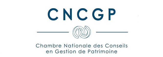 Logo de la CNCGP - Chambre Nationale des Conseils et Gestion de Patrimoine