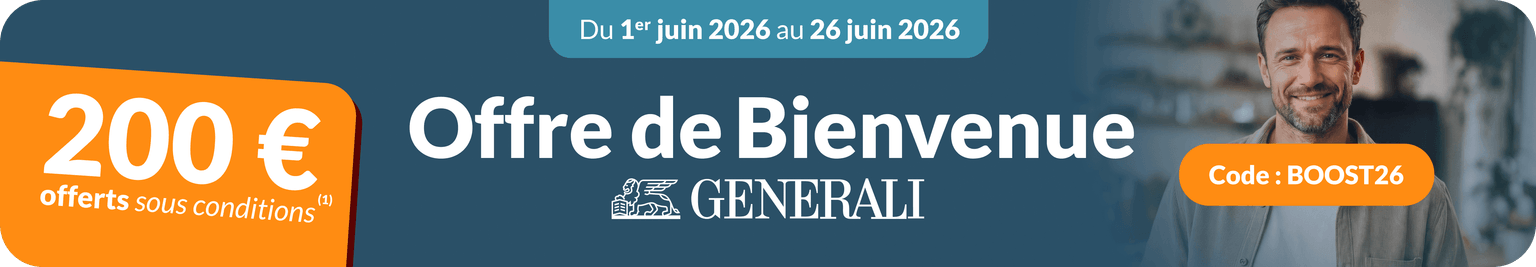 Offre de bienvenue Linxea Vie - Generali - Juin 2026